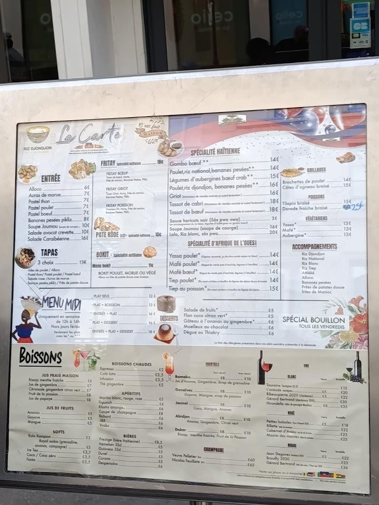 Riz Djondjon - Restaurant haitien - Menu Image 3